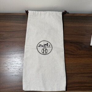Hermès Dust Bag Herringbone 7x14